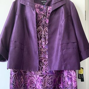 Dana Kay 2 piece dress/jacket outfit.